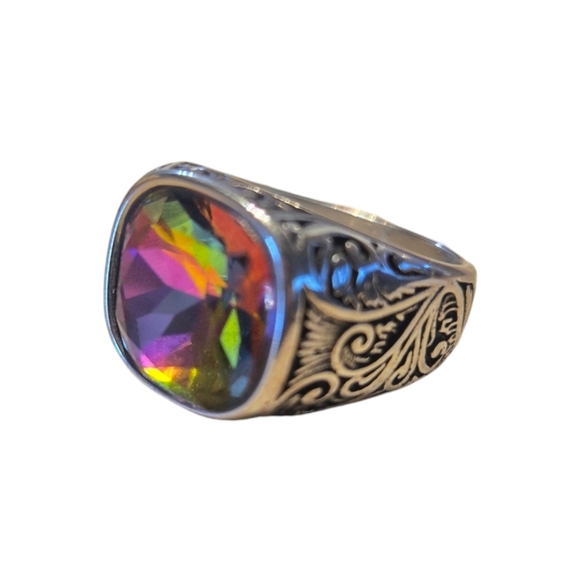 Stainless Steel Ring Size 11 - Picture 1 of 7